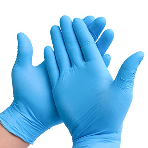 Photo 1 of A+Plus Powder-Free Non-Sterile Nitrile Gloves,Medium,Box/100
