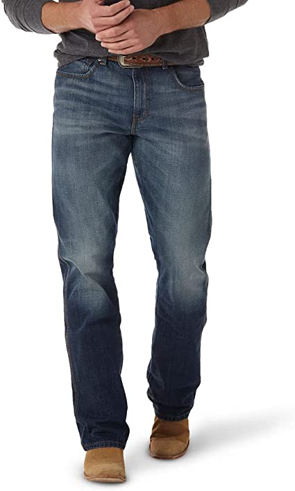 Photo 1 of 31x32 Relaxed Boot Wrangler Jeans in Dark Denim