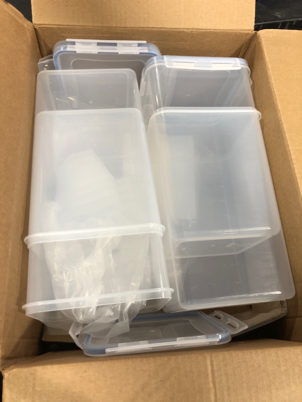Photo 1 of 4 PACK 6L CONTAINERS 