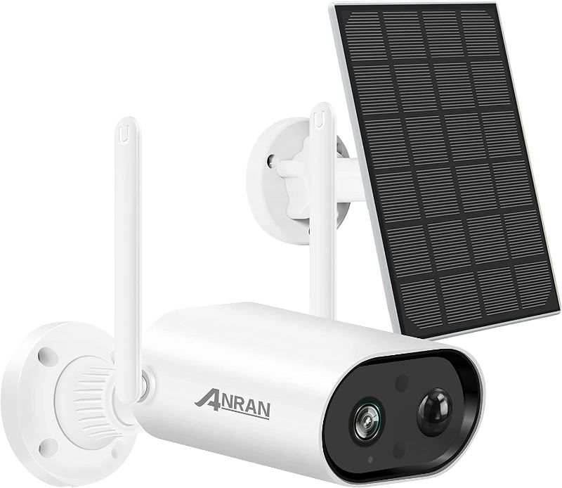 Photo 1 of ANRAN Security Cameras Wireless Outdoor - 2K Solar Security WiFi Camera