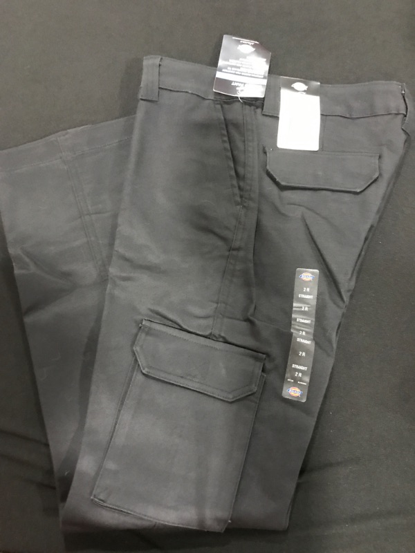Photo 2 of [Size 2] Dickies Women's Relaxed Fit Cargo Pants 2 Black