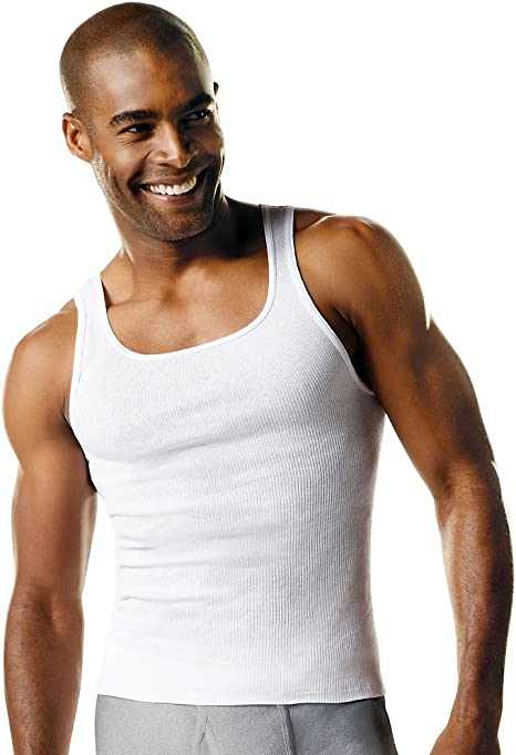 Photo 1 of [Size L] Hanes Long A Tees- White- 3Pack