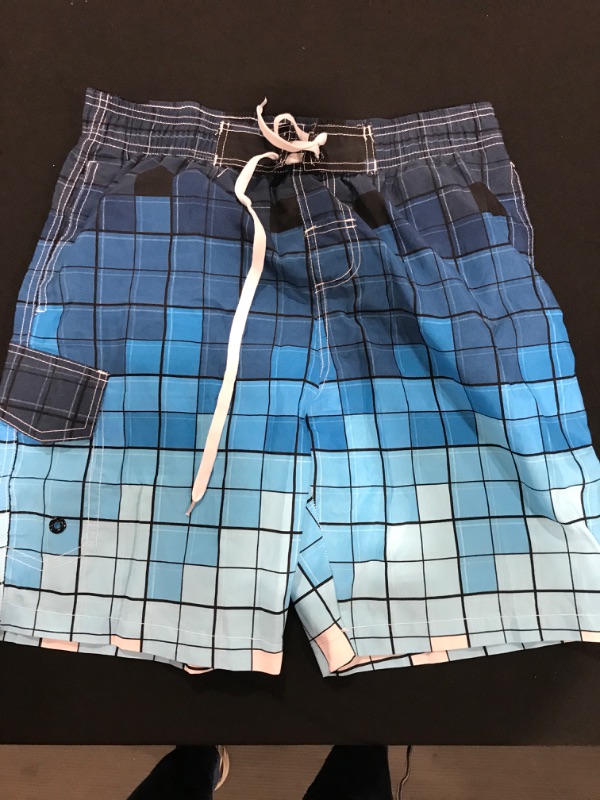 Photo 1 of [Size L] Tailor Pal Love Swim Shorts- Blue