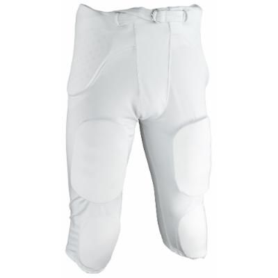 Photo 1 of [Size Adult Med] Sports Unlimited Elite Flex Integrated Adult Football Pants White
