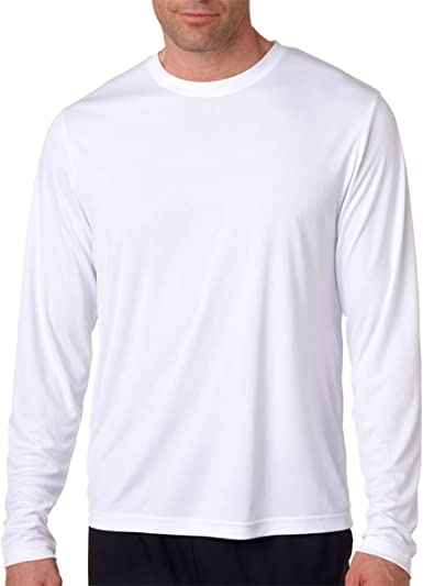 Photo 1 of [Size L] Hanes Cool Dry Long Sleeve Shirts- White