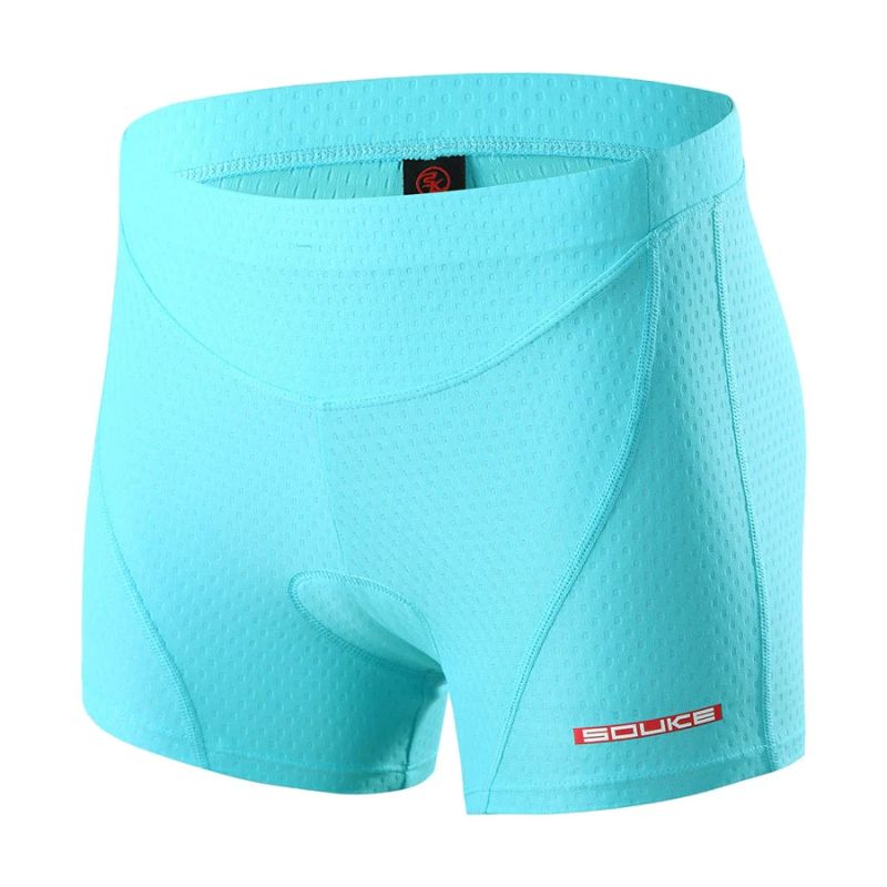 Photo 1 of [Size S] Souke Womens Cycling Shorts- Light Blue