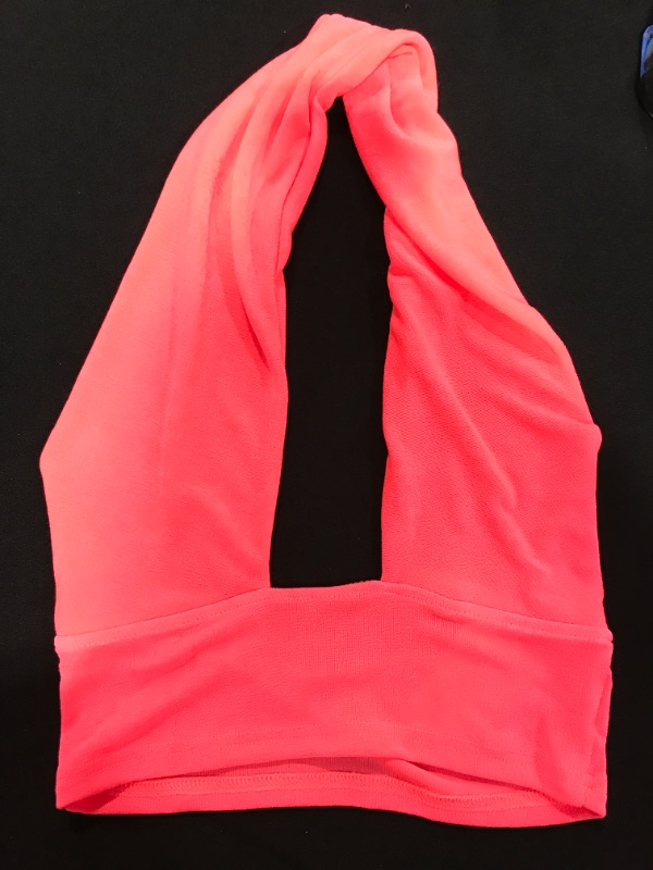 Photo 1 of [Size S] Women's Halter Top- Pink