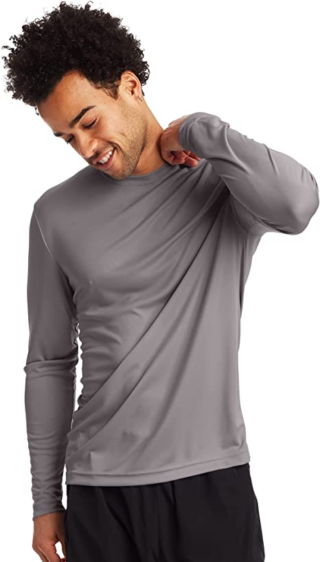 Photo 1 of [Size L] Hanes Cool Dri Long Sleeve- Grey