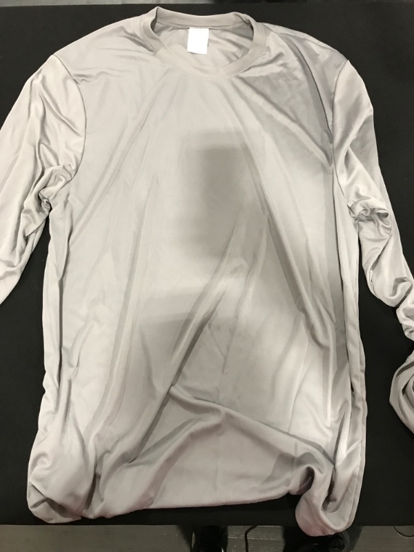 Photo 2 of [Size L] Hanes Cool Dri Long Sleeve- Grey