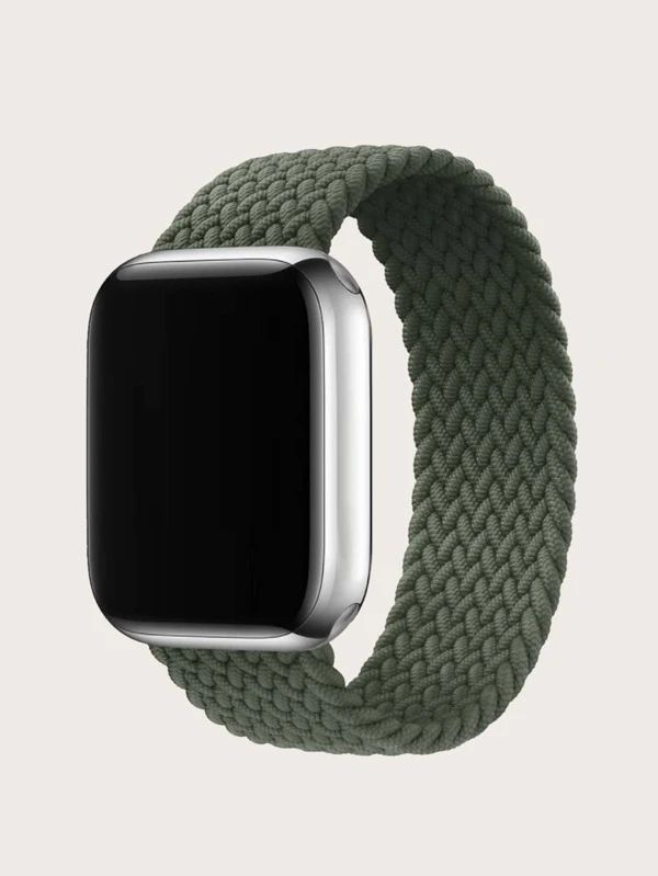Photo 1 of [Green] Nylon Braided Watch Band- Green