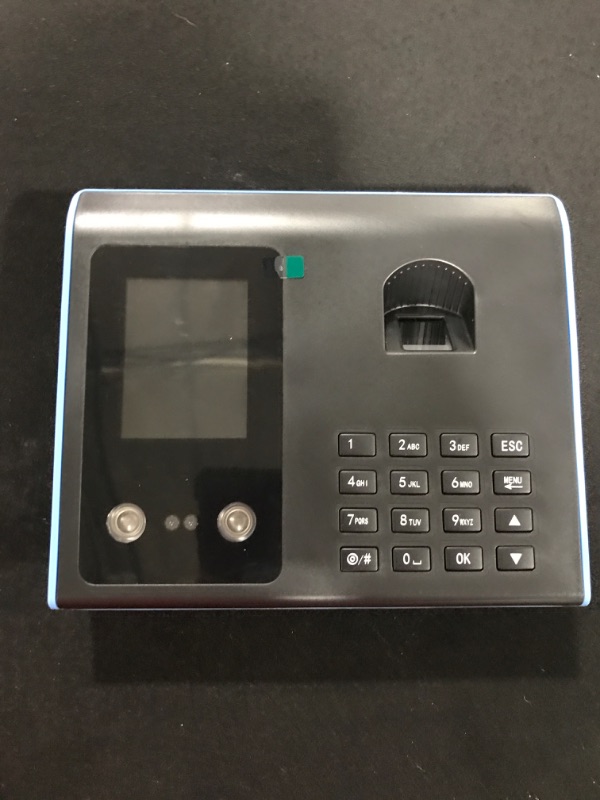 Photo 2 of Time Machine FA-01 Fingerprint Time Clock for Employees Face Recognition Attendance Machine Time Clock for Small and Medium Enterprises (Color : EU, Size : FA01)