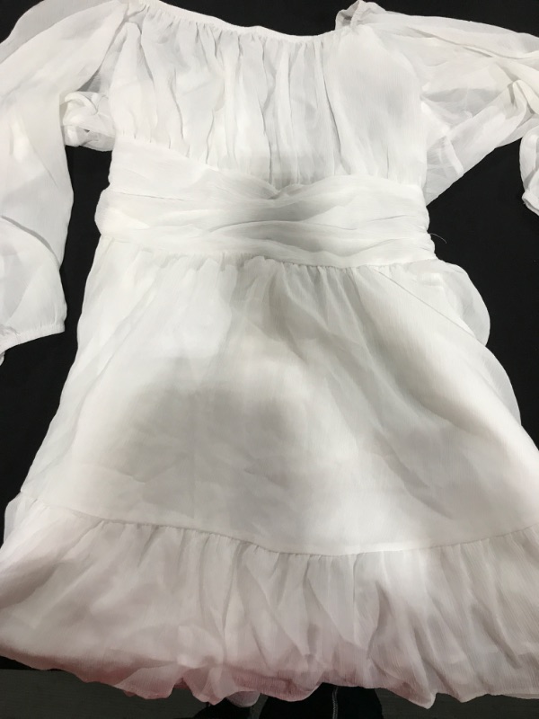 Photo 1 of [Size XL] Peasant Dress- White
