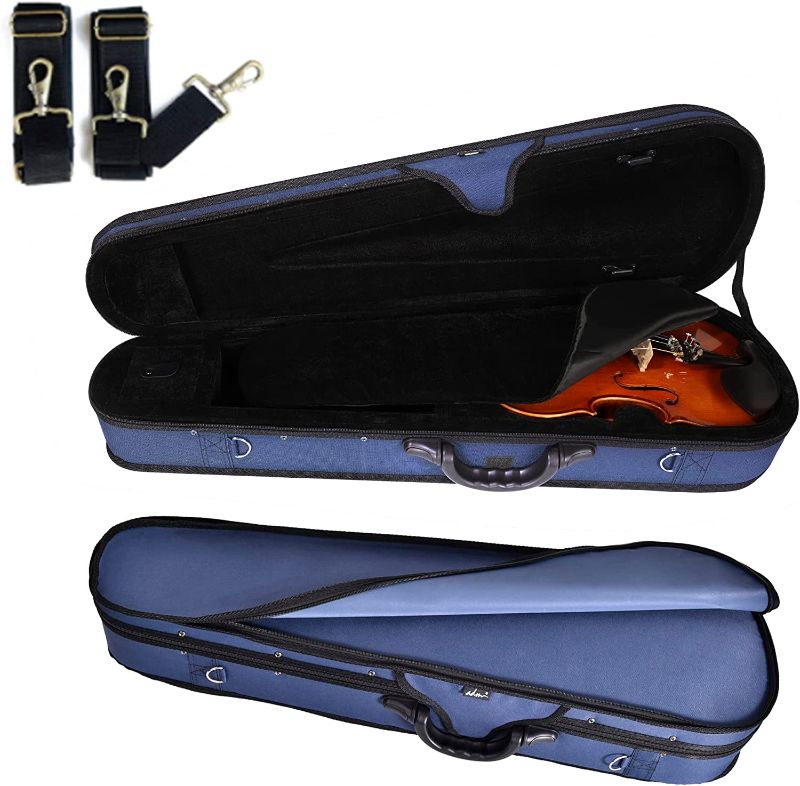 Photo 1 of ADM 4/4 Full Size Violin Hard Case Basic Professional Triangular Shape Backpack