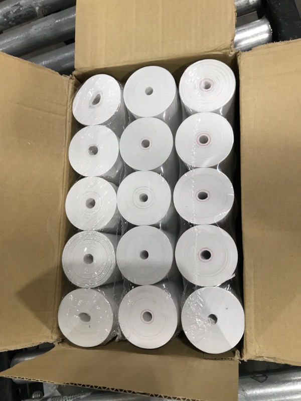 Photo 3 of BAM POS Thermal Paper 3 1/8 x 190 Eco Pack (30 rolls) Paper Rolls for Most Receipt Printers