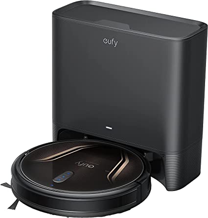 Photo 1 of eufy Clean by Anker, Clean G40Hybrid+, Robot Vacuum, Self-Emptying, Robot Vacuum and Mop, 2,500Pa Suction Power, WiFi Connected, Planned Pathfinding, Ultra-Slim Design, Perfect for Daily Cleaning