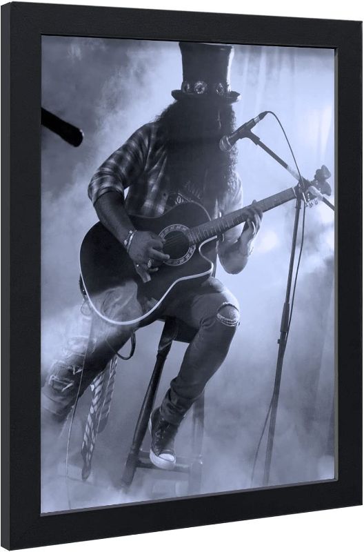 Photo 1 of (3 pack) VCK 24 x 36 Inch Black Poster Frame Wood with Plexiglass Hanging Hardware Large Picture Frame 