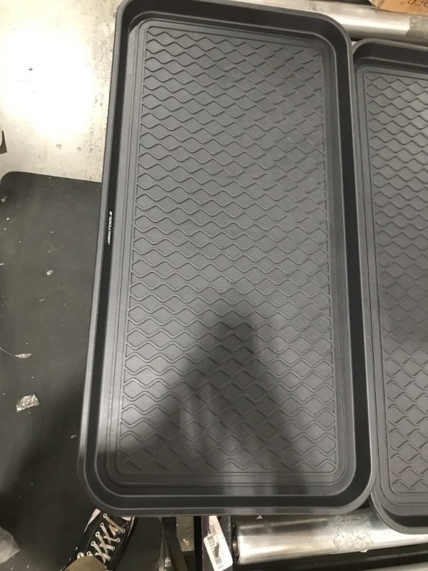 Photo 1 of 30 x 16 black plastic tool tray