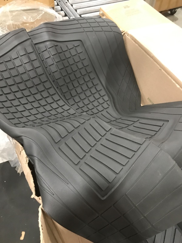 Photo 3 of  motortrend black floor mats for unknown make and model with trunk cover