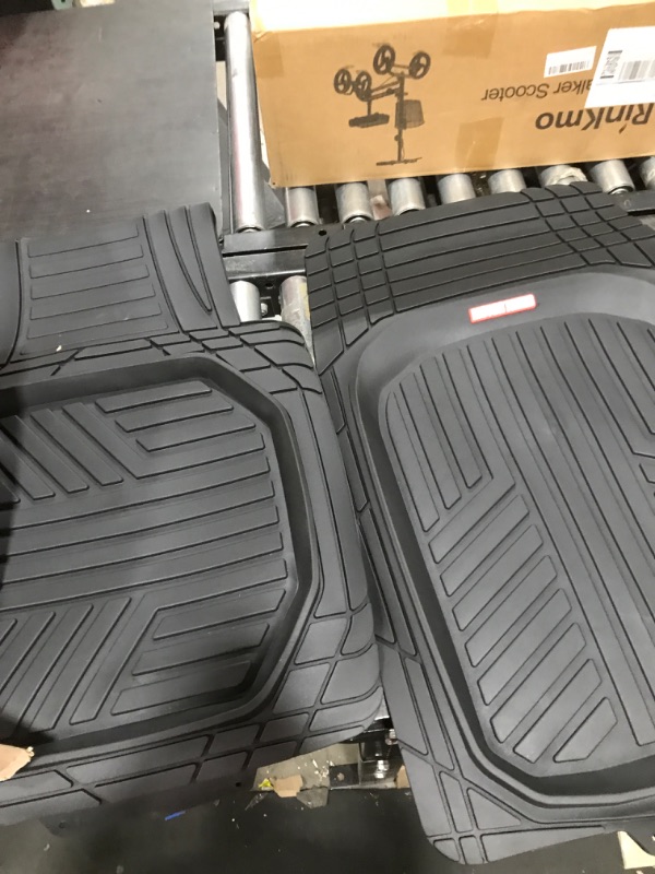 Photo 2 of  motortrend black floor mats for unknown make and model with trunk cover