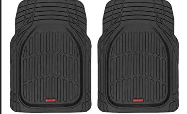Photo 1 of  motortrend black floor mats for unknown make and model with trunk cover