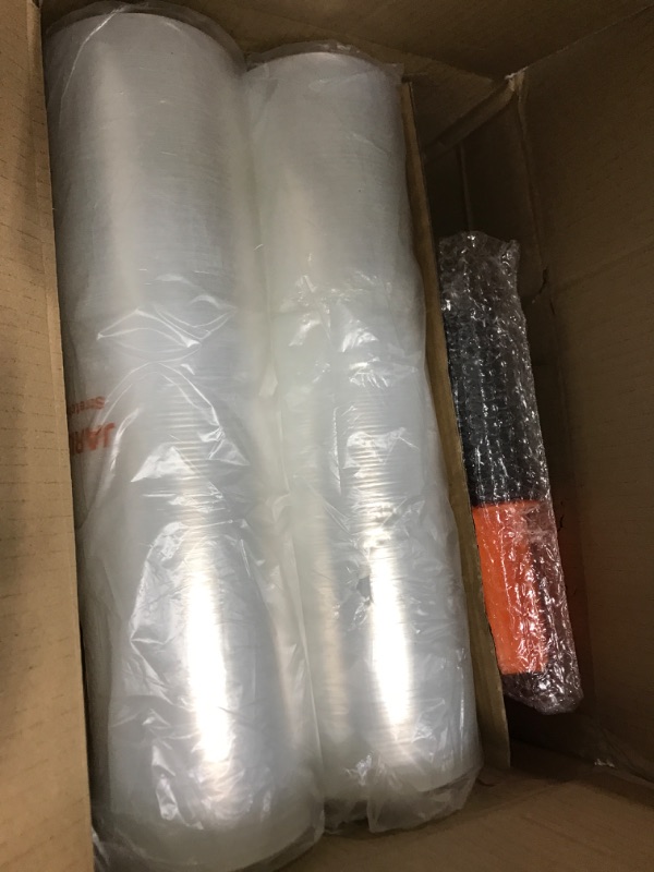 Photo 2 of JARLINK Stretch Film, 15 Inch x 1000 Feet Shrink Wrap for Pallet Wrap, Industrial Strength Stretch Wrap up to 800% Stretch with Handles, Moving Wrapping Plastic Roll, 80 Gauge, 2 Pack