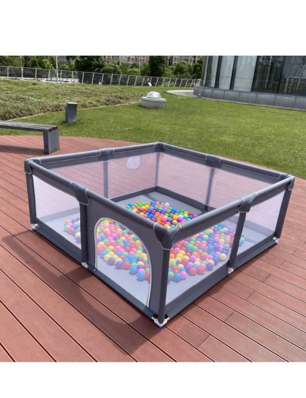 Photo 1 of Gaorui Large Kids Baby Ball Pit - Portable Indoor Outdoor Baby Playpen Toddlers Children Safety Play Yard Fun Activities Popular Toys (Not Includes Balls)