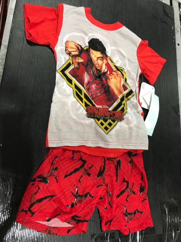 Photo 2 of Boys' Marvel Shang Chi 2pc Short Sleeve Top and Shorts Pajama Set -
