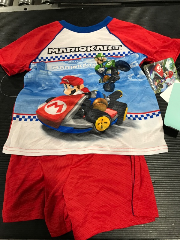 Photo 2 of Boys' Mario Kart 2pc Mesh Pajama Set -
