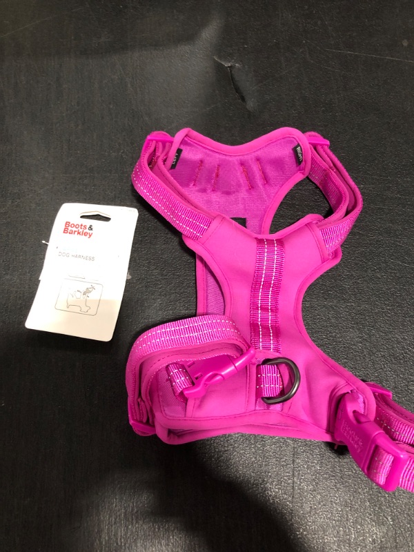 Photo 2 of Reflective Comfort Dog Harness - L - Pink - Boots & Barkley
