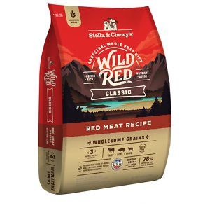 Photo 1 of (EXPIRED)
Stella & Chewy's Wild Red Classic Kibble Wholesome Grains Red Meat Recipe Dry Dog Food, 22-lb Bag
