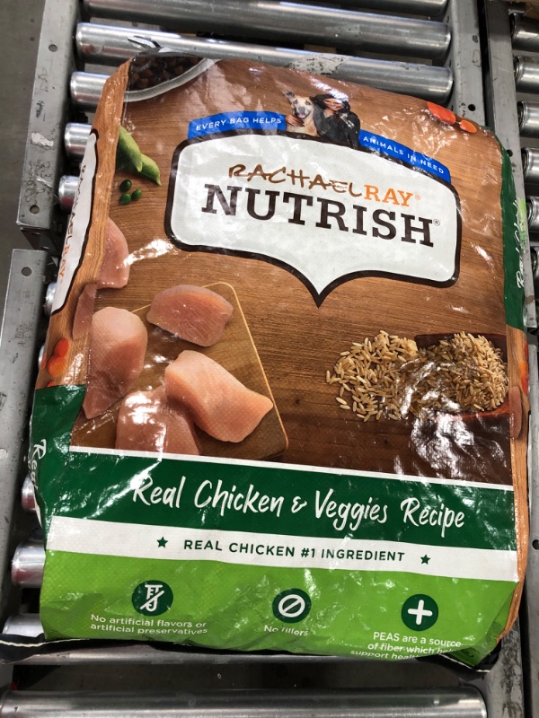 Photo 2 of (EXPIRED)
Rachael Ray Nutrish Real Chicken & Veggies Recipe Super Premium Dry Dog Food - 40lbs