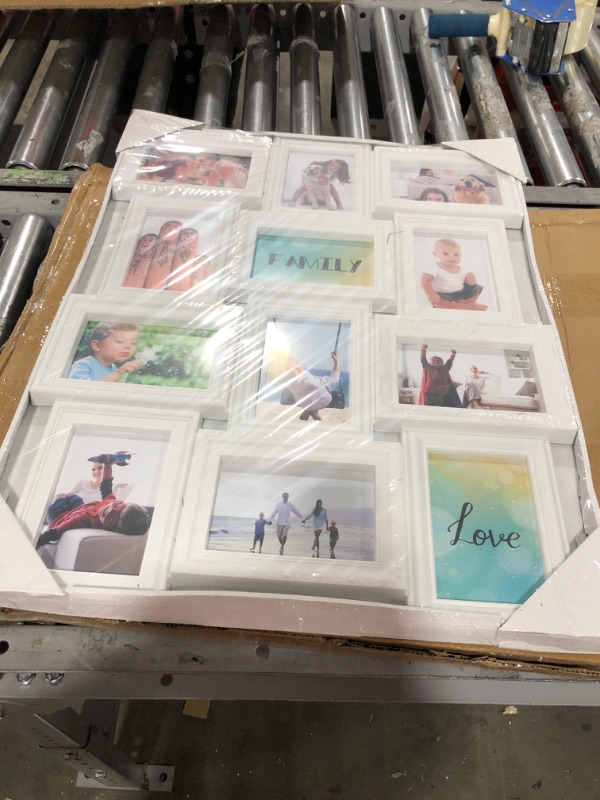 Photo 1 of 12 pc family picture frame 