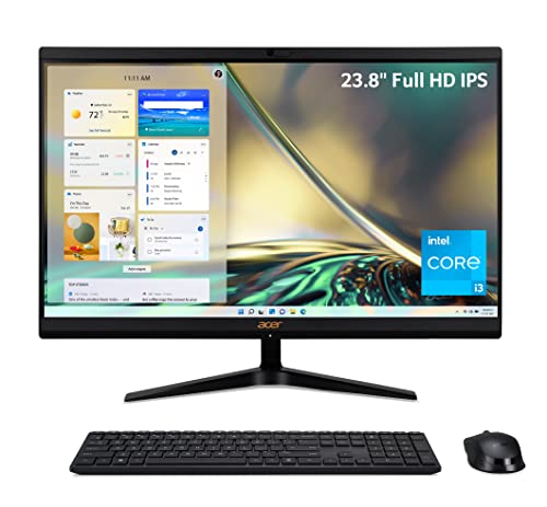 Photo 1 of Acer Aspire C 24 C24-1700 - All-in-one - Core I3 1215U - RAM 8 GB - SSD 512 GB - UHD Graphics - GigE - WLAN: Bluetooth 5.0 802.11a/b/g/n/ac/ax - Win
