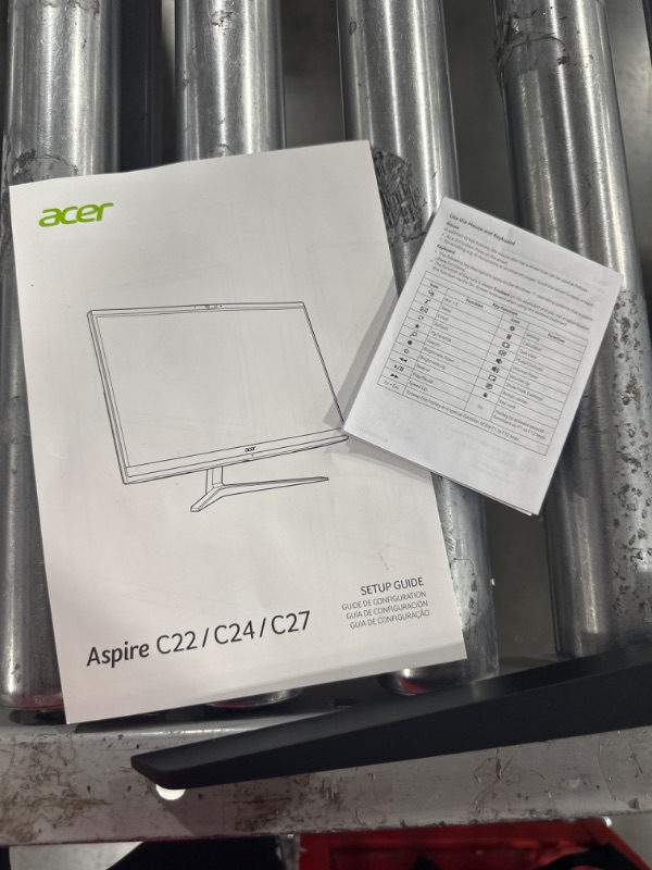 Photo 8 of Acer Aspire C 24 C24-1700 - All-in-one - Core I3 1215U - RAM 8 GB - SSD 512 GB - UHD Graphics - GigE - WLAN: Bluetooth 5.0 802.11a/b/g/n/ac/ax - Win
