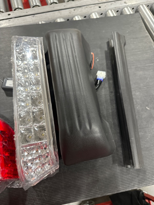 Photo 2 of 10L0L Golf Cart LED Light Kit (12V) for Club Car Precedent G&E (2004 UP), Deluxe Headlight Taillight with Turn Signals, Hazard Flasher, Horn and Brake