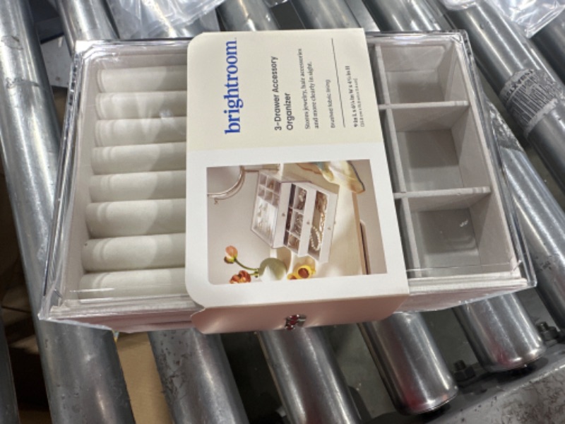 Photo 2 of 3 Drawer Acrylic Accessory Organizer - Brightroom , Ivory
