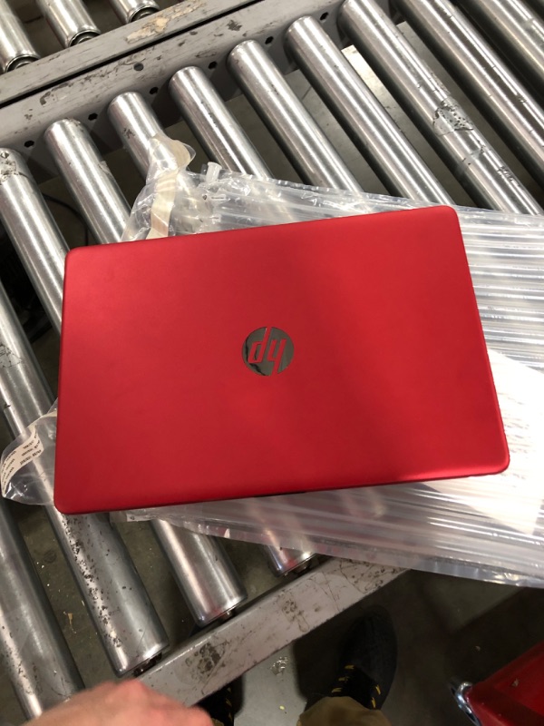 Photo 3 of HP 15.6in Laptop (Intel Pentium Quad-Core N5000, 4GB RAM, 256GB SSD, HDMI, WiFi, Bluetooth, HD Webcam, Windows 10 S) (Renewed) Red