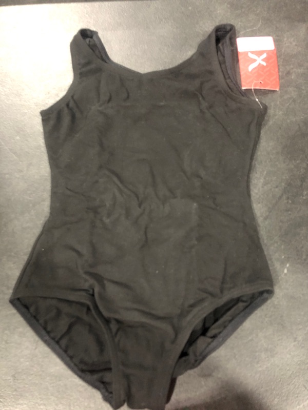 Photo 2 of Capezio girls Classic High-neck Tank Leotard 8-10 Black