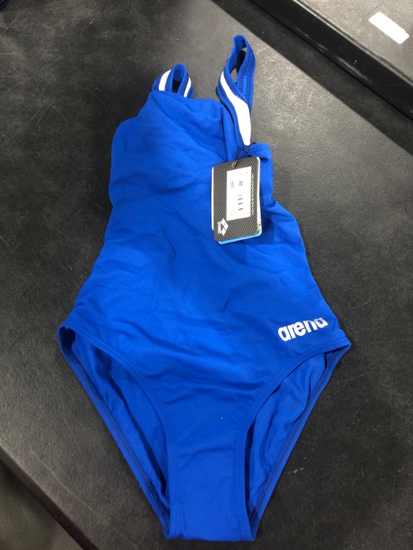 Photo 2 of Arena Women's Madison Swim Pro Back MaxLife One Piece Swimsuit Royal 28