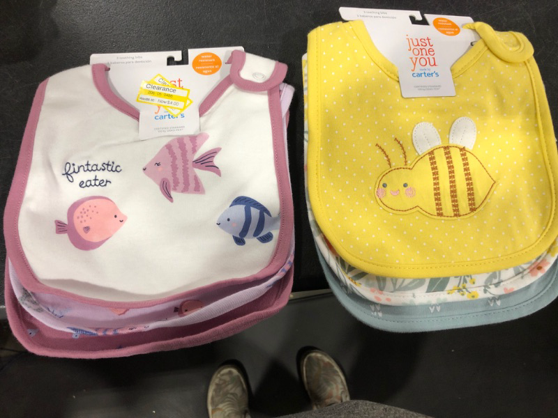 Photo 1 of 2 PACK Baby 3pk Bib - Just One You® Made by Carter's set
