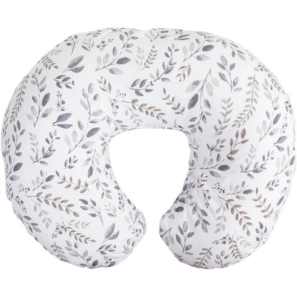 Photo 1 of Boppy Original FKA Nursing Support Pillow - Gray Taupe Leaves

