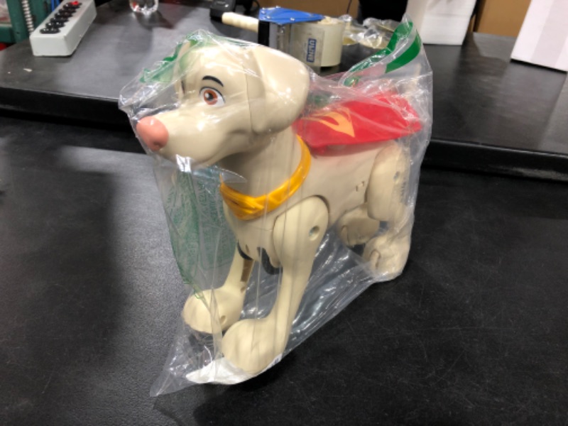 Photo 2 of Fisher-Price DC League of Super-Pets Krypto Toy, 14 inches long, Authentic Movie Figure with Sounds Phrases & Motorized Motion, Rev & Rescue