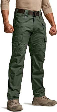 Photo 1 of CQR Men's Tactical Pants, Water Resistant Ripstop Cargo Pants, Lightweight EDC Hiking Work Pants, Outdoor Apparel
Size XL