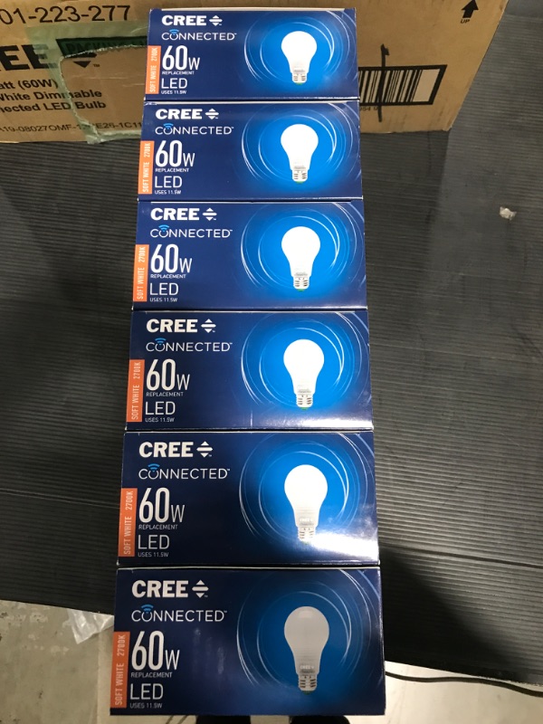 Photo 1 of 6 PACK 60 WATT BULBS