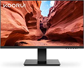 Photo 1 of KOORUI 24 Inch Computer Monitor Full HD 1920 x 1080p VA Display 75Hz 3000:1 Contrast Ratio with HDMI, VGA,