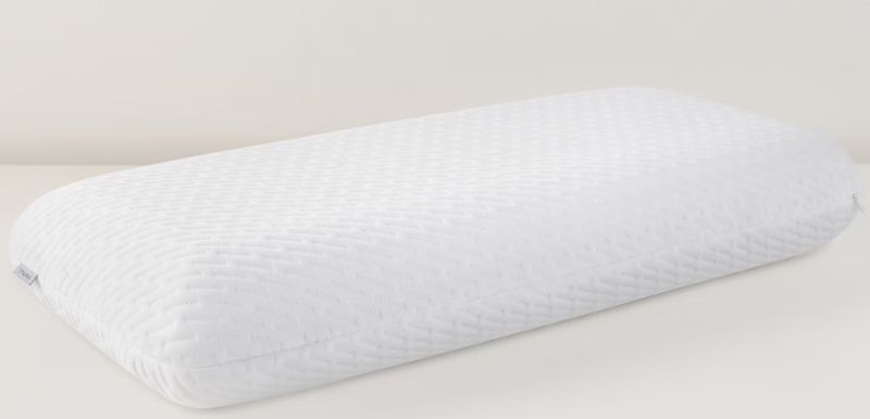 Photo 1 of 32" x 15" white memory foam pillow