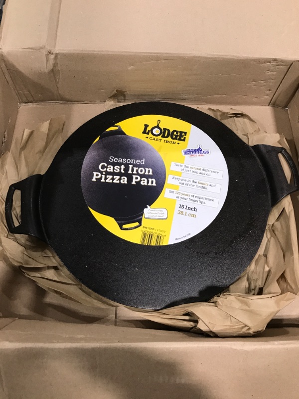 Photo 2 of 15" Cast Iron Pizza Pan