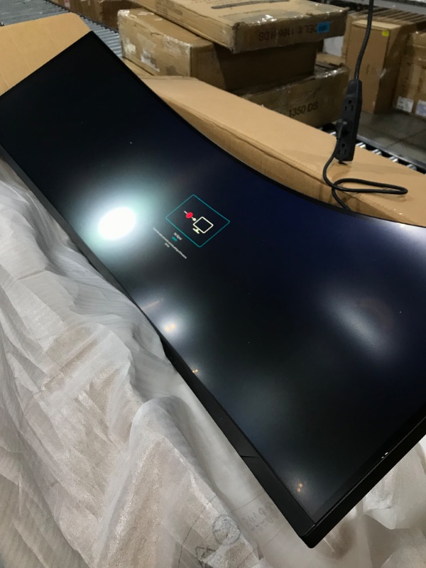 Photo 3 of (PARTS ONLY!!!!!)   SAMSUNG 49" Odyssey Neo G9 G95NA Gaming Monitor, 4K UHD Mini LED Display, Curved Screen, 240Hz, 1ms, G-Sync and FreeSync Premium Pro