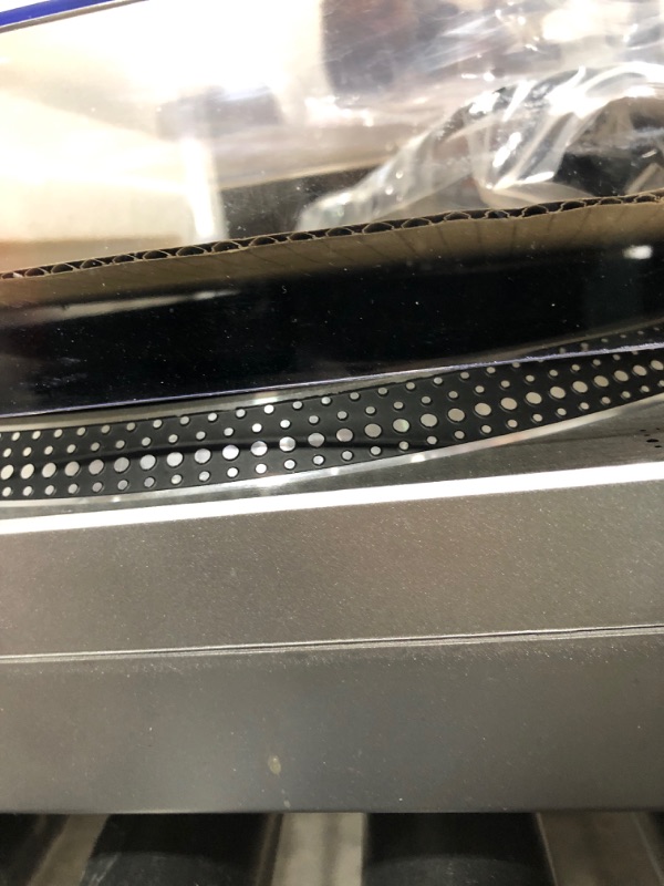 Photo 1 of DIGITNOW High Fidelity Belt Drive Turntable, Vinyl Record Player with Magnetic Cartridge, Convert Vinyl to Digital, Variable Pitch Control &Anti-Skate Control silver