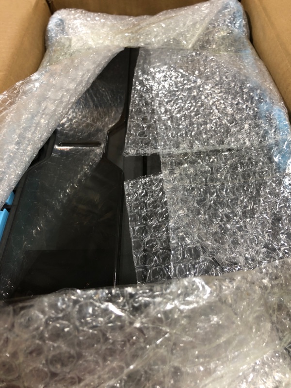 Photo 3 of Wedoelsim Integrated no-Installation Turtle Tank kit with Filter, Water Pump, Heat lamp, Wheels, Easy to Move, Imitate The Natural Flows, Suitable for Small Turtle Horned Frog, a Gift for Children L Blue